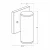 120V 3" CCT-Adjustable LED Outdoor Cylinder Lights, 9W, 3000K/4000K/5000K, Bronze - WMC3-DL-MCT-BR-DT
