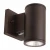Westgate 120V 3" CCT – Adjustable LED Outdoor Cylinder Lights, 9W, 3000K/4000K/5000K, Bronze