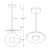 Decor Accent Pendant Lights, 12W/18W, 2700K/3000K/3500K/4000K/5000K - LDAP-10-MCT5