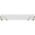 Westgate Manufacturing LVE Multi-CCT Vanity Lights with PC Lens and Metal Rings, white rectangular LED vanity light fixture with metal rings on each end.