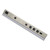 Westgate Manufacturing Angled Power Strip & Undercabinet Light with Power Receptacle, 30in angled 3-receptacle power strip.