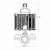 Westgate Manufacturing LED 180 Degree Flat HID Retrofit Lamps, 75W/97W/110W, 5000K, 110W POWR ADJ. WING CORN LAMP, technical drawing showing dimensions of the lamp with 11-½ inch height and 8-¾ inch width.