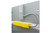 Westgate Manufacturing FIELD-INSTALLED EMERGENCY BALL, Field-installed emergency driver with input voltage 100-277VAC, output voltage 12V-48VDC, 20W max output power, designed for emergency operation lasting at least 90 minutes, with a 24-hour recharge time, mounted on a gray electrical panel.