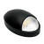 Westgate Manufacturing Modern Wall Pack with Photocell, 15W, 3000K/4000K/5000K - DLW-15W-MCT-BK, night-time exterior wall light with energy-efficient LED and adjustable photocell for outdoor illumination.