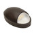 Westgate Manufacturing Modern Wall Pack with Photocell, 15W, 3000K/4000K/5000K, black wall-mounted outdoor light with a durable curved design and textured lens for enhanced illumination.