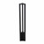 Westgate Manufacturing MODEL EUCLID PATH LIGHT 31in, Euclid 31-Foot - LAL-12V Area Lights, black outdoor pathway light with sleek modern design and open frame structure.