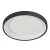 Round Flush Mount Fixtures, 20W, 2700K/3000K/3500K/4000K/5000K - FMHR-15-MCT5-BK