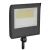 Builder Series Flood/Area Lights with Photocell Type 3 Lens (Photocell Disconnect Switch)-MD, 50W/80W/100W, 3000K/4000K/5000K - LFXE-MD-50-100W-MCTP-KN-P-BK