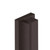 Westgate Manufacturing 24in 24W Die-Cast Outdoor Wall Sconce, Model K, modern black wall light fixture with adjustable color temperatures from 2700K to 5000K.