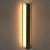 24in 24W DIE-CAST OUTDOOR WALL, Model K Die-Cast Modern Wall Sconces, 24W, 2700K/3000K/3500K/4000K/5000K