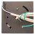 Westgate Manufacturing 4 inch Square Pendant Cylinder, 21W/28W/35W, 3000K/4000K/5000K - CMCS4-MCTP-DD-BK, electrical wiring inside a black enclosure.