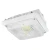 Westgate Manufacturing LED Garage/Canopy Lights, 55W, 4000K/5000K - CGL-55W-40K-D, white LED light fixture with a square design for garage and canopy lighting.