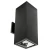 5" LED MCT Square Wall Mount Cylinder Lights, 40W, 3000K/4000K/5000K - WMCS5-UDL-MCT-BK-DD