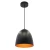 12" Large Integrated LED Dome Pendant with 6Ft Cord, 24W, 2700K/3000K/3500K/4000K/5000K - LCFR-MCT5-BG