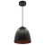 12" Large Integrated LED Dome Pendant with 6Ft Cord, 24W, 2700K/3000K/3500K/4000K/5000K - LCFR-MCT5-BG
