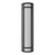 Westgate Manufacturing LED 24-inch Outdoor/Indoor Wall Sconce, 25W, 3000K/4000K/5000K - LDSXL-MCT-DD-ORB, cylindrical black metal frame with frosted white glass covering the light source.