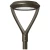 Multi-Power & CCT Garden/Sidewalk Post Lights, 18W/30W/45W/60W, 3000K/4000K/5000K - GPX-18-60W-MCTP-A2
