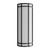 Westgate Manufacturing 24in X 9inW OUTDOOR SCONCE, black LED decorative wall sconce for outdoor and indoor use, available in 20W, 25W, and 30W options, with color temperatures of 3000K, 4000K, and 5000K.