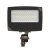 Medium Maximum-Feature Round-Back Flood Light with Knuckle, 20W/30W/50W, 3000K/4000K/5000K - LF4MAX-MD-20-50W-MCTPB-KN-P