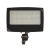 Medium Maximum-Feature Round-Back Flood Light with Knuckle, 45W/60W/80W, 3000K/4000K/5000K - LF4MAX-MD-45-80W-MCTPB-KN-P