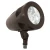 Flag-Pole Narrow Beam Spotlights, 84W, 5000K - FLDF-84W-50K-BR
