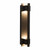 Westgate Manufacturing LED WALL SCONCEGRASP3000KBR, modern black wall sconce with a sleek design emitting warm light.