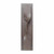 Westgate Manufacturing LED Wall Sconce CRUSH3000KBR, modern wall lighting fixture with a twisted, sculptural design in a warm bronze finish.