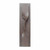 Westgate Manufacturing LED Wall Sconce CRUSH 5000K bronze, modern wall-mounted lighting fixture with a sculptural twisted design.