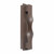 Westgate Manufacturing LED Wall Sconce CRUSH 5000K BR, modern wall-mounted light fixture with a sleek, contemporary design and a bronze finish.