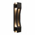 Westgate Manufacturing LED Wall Sconce Curve 5000KBR, modern black wall-mounted LED lighting fixture with a curved design and warm LED light.