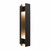 Westgate Manufacturing LED Wall Sconce, black modern wall light fixture with LED bulbs emitting warm light at 5000K
