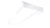 Designer Surface mounting kit for 1X4 panel - LTRE-1X4-SMK