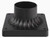 Westgate Manufacturing LED Multi-CCT Post Mount Lantern, 12W, 3000K/4000K/5000K, black outdoor LED post mount light fixture for outdoor lighting.