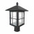 LED Multi-CCT Post Mount Lantern, 12W, 3000K/4000K/5000K