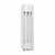 Westgate Manufacturing LED WALL SCONCEPEN5000KSIL, modern white LED wall sconce with a sleek design and vertical slats.
