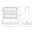 2nd Gen. LED Rotatable Wall Pack, 120W, 3000K - LW360-120W-30K-G2