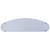 Westgate Manufacturing LED Parabolic Suspended Down Light - SCLP-4FT-40W-MCT-D, white industrial lighting fixture with a sleek, curved design and mounting screws for ceiling installation.