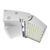 Modern Adjustable Wall Pack, 50W/65W/80W, 3000K/4000K/5000K - WAX-50-80W-MCTP-SIL