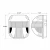 LED Semi-Cutoff Vandal-Proof Wall Packs-LTW-50NW