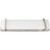 Westgate Manufacturing LVA Architectural LED Multi-CCT Vanity Light with Cube PC Lens, 16W, 2700K/3000K/3500K/4000K/5000K - LVA-24-MCT5-BN, shown on a white background with a sleek, modern design and a brushed nickel finish.
