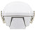 Westgate Manufacturing LED Linear Vapor Lights - LLVT2-4FT-36W-50K-D, LED vapor-proof lighting fixture with durable white housing and metal mounting brackets.