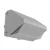 Westgate Lighting Large Silver Max-Feature Cut-Off Wall Pack, 100W/120W/150W, 3000K/4000K/5000K - LWPMAX-LG-100-150W-MCTPB-P-SIL