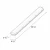 480V LED Linear Vapor Light, 75W, 3500K/4000K/5000K - LLVT-4FT-75W-MCT-D-480V