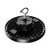 Westgate Manufacturing Max Feature UFO Highbay Beam Adjustable Sensor Ready Lights, 120W/160W/200W, 3500K/4000K/5000K - UHXMAX-120-200W-MCTPB-SR, close-up of the black highbay light with mounting hook and adjustable beam feature.
