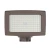 Spec Signature Maximum-Feature Round-Back Flood Lights, 75W/100W/150W, 3000K/4000K/5000K - LF4MAX-LG-150W-MCTPB-P-480V