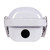 Westgate Manufacturing LED Linear Vapor Light, 45W/55W/65W, 3500K/4000K/5000K - LVTE-8FT-45-65W-MCTP, close-up of white vapor-proof LED light fixture with rounded cover and metal clips for industrial or outdoor use.