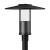 Modern Top-Hat Post-Top Area Light with Indirect Light Source, 12W/20W/30W/40W, 3000K/4000K/5000K - GPH-12-40W-MCTP-BK