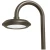 Multi-Power & CCT Area Light with Bell Mount Pole Adapter, 18W/30W/45W/60W, 3000K/4000K/5000K - GPX-18-60W-MCTP-BM