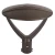 Power & CCT Adjustable Garden Post-Top Lights, 40W/50W/60W, 3000K/4000K/5000K - GPE-40-60W-MCTP