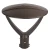 Power & CCT Adjustable Garden Post-Top Lights, 40W/50W/60W, 3000K/4000K/5000K - GPE-40-60W-MCTP
